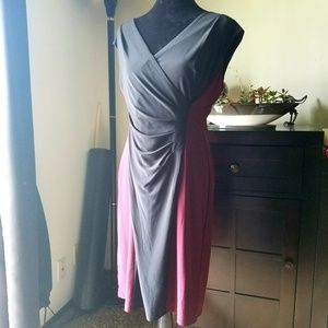 Ralph Lauren sexy vamp red sheath cocktail dress